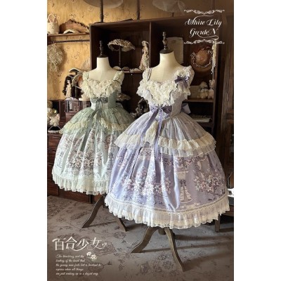 Urtto Lily Maiden JSK(Pre-Order/2 Colours/Full Payment Without Shipping)